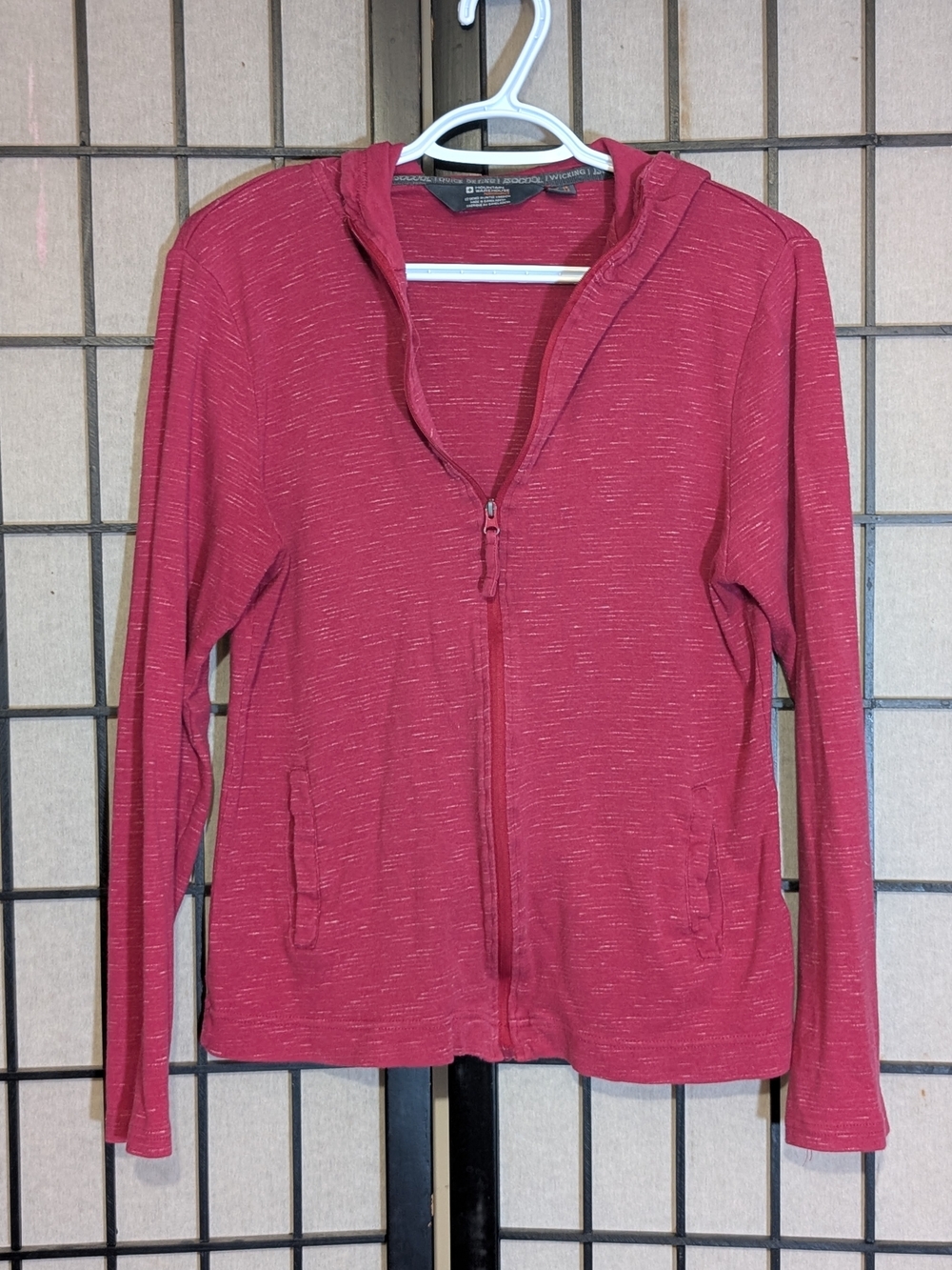 Women’s Mountain Wearhouse Zip Hoodie Jacket - Sz 10